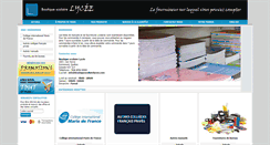 Desktop Screenshot of boutiquescolairelycee.com